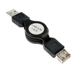 USB prevodník so samonavíjacím káblom