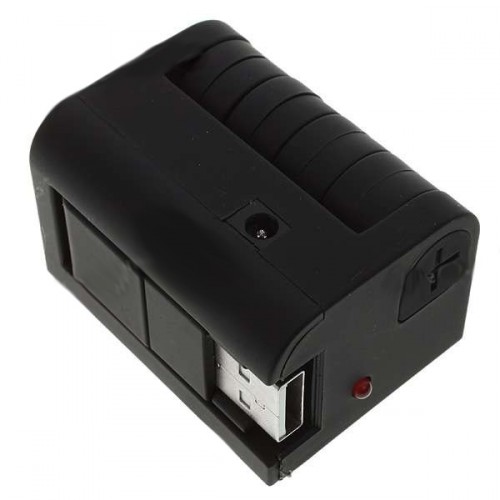 Otočný USB Hub 2.0 - čierny