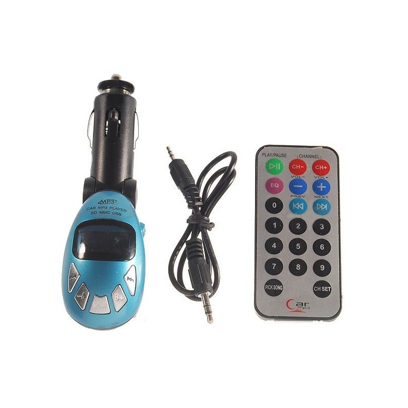 FM transmiter s USB portom a čítačkou SD kariet s DO