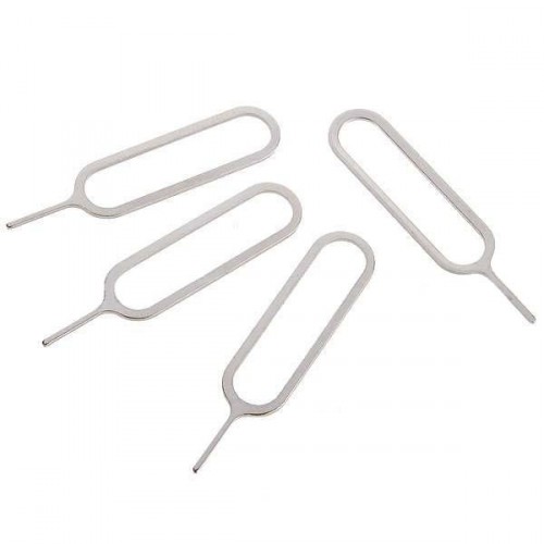 Oceľový nástroj na vyberanie SIM karty pre iPhone 3G/3GS 4ks