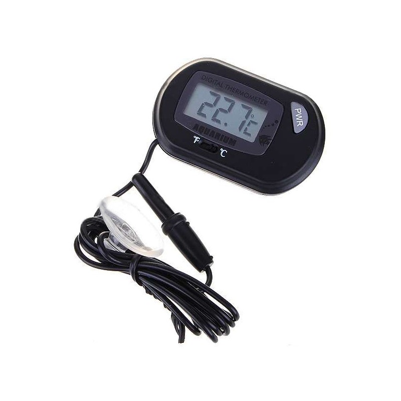 Digitálny teplomer teploty v akváriu