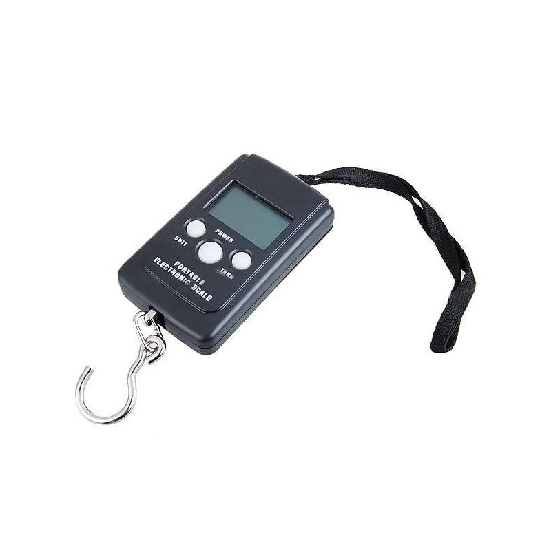 Prenosná digitálna elektronická závesná váha 40 kg Max/20g