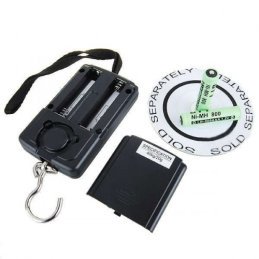 Prenosná digitálna elektronická závesná váha 40 kg Max/20g