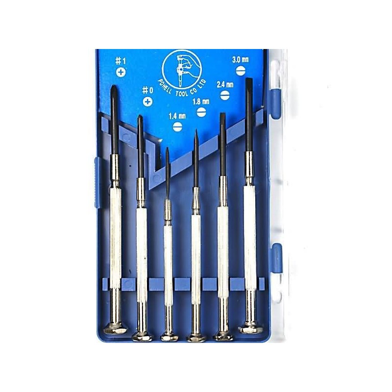 Presné skrutkovače 6-dielna sada