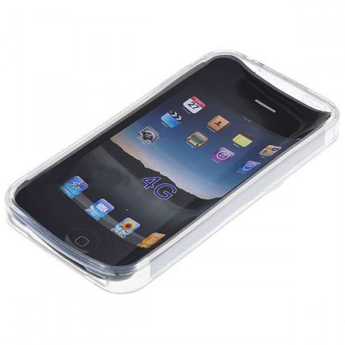 Ochranné silikónové puzdro pre iPhone 4 - biele