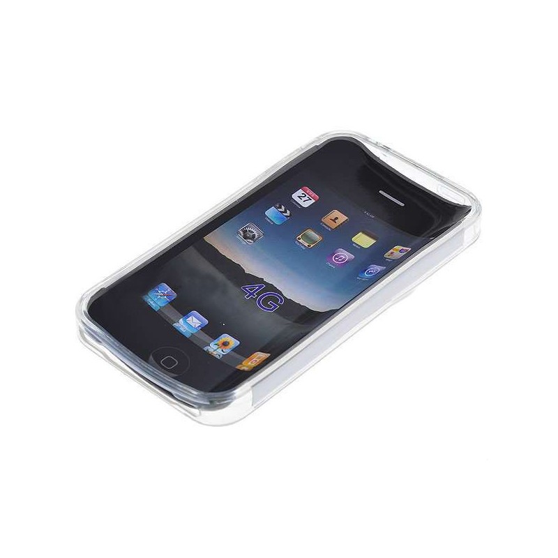 Ochranné silikónové puzdro pre iPhone 4 - biele Ochranné silikónové puzdro pre iPhone 4 - biele