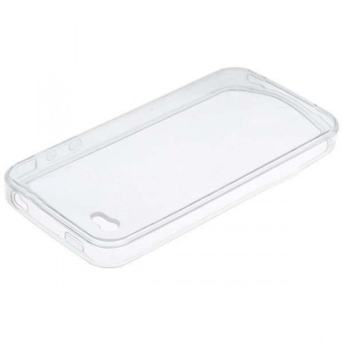 Ochranné silikónové puzdro pre iPhone 4 - biele