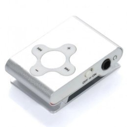 MP3 prehrávač s Micro SD - strieborný