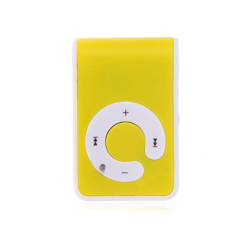 MP3 prehrávač s Micro SD - žltý MP3 prehrávač s Micro SD - žltý