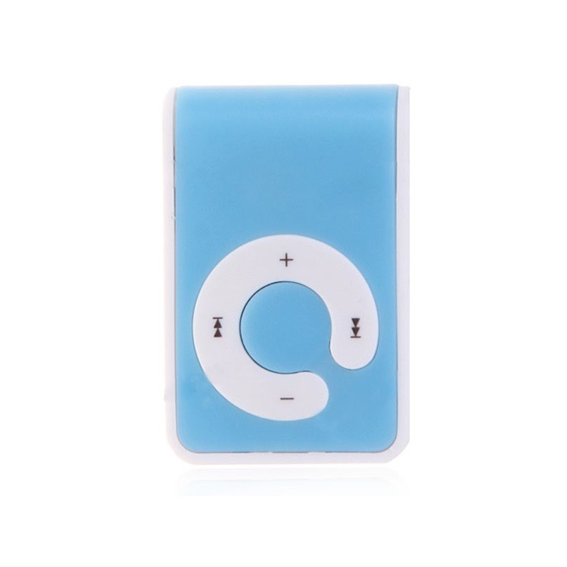 MP3 prehrávač s Micro SD - modrý