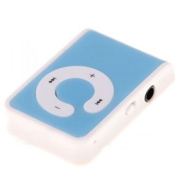 MP3 prehrávač s Micro SD - modrý