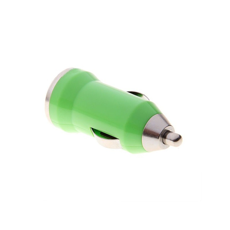 USB napájací adaptér autonabíjačka (zelená) USB napájací adaptér autonabíjačka (zelená)