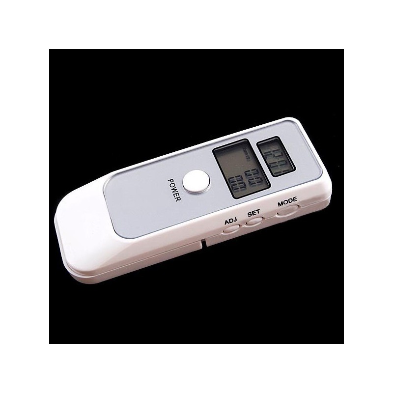 Digitálny alkoholtester s hodinami