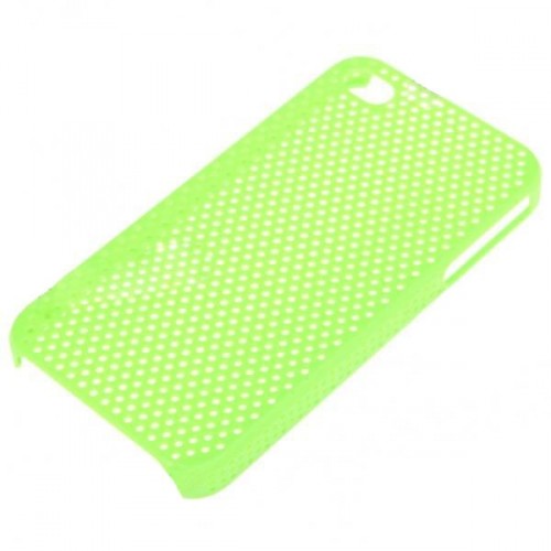 Zadný kryt sieťovaný pre iPhone 4/4S zelený