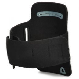 Neoprénové športové púzdro pre iPhone 5 - čierno-šedé