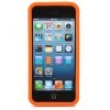 Ochranné silikónové púzdro pre iPhone 5 - oranžové