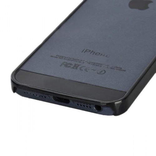 Ochranný rám pre iPhone 5 - priesvitná šedá