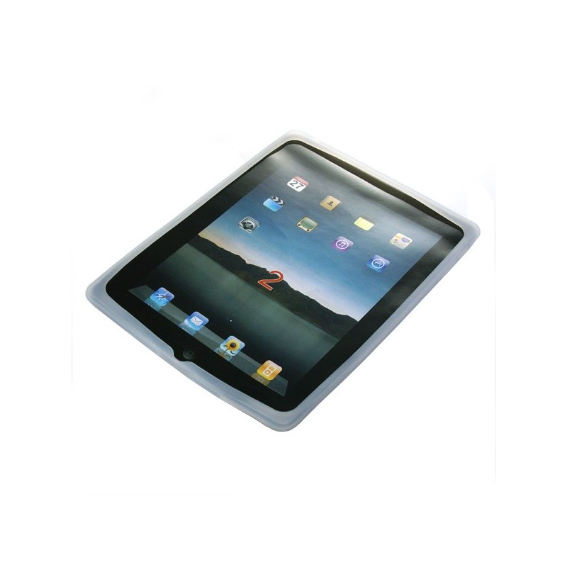 Extra tenký silikónový obal pre iPad 2 - biely Extra tenký silikónový obal pre iPad 2 - biely