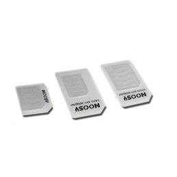 4 v 1 nano SIM na micro SIM adaptér a micro SIM to Standard SIM adaptér