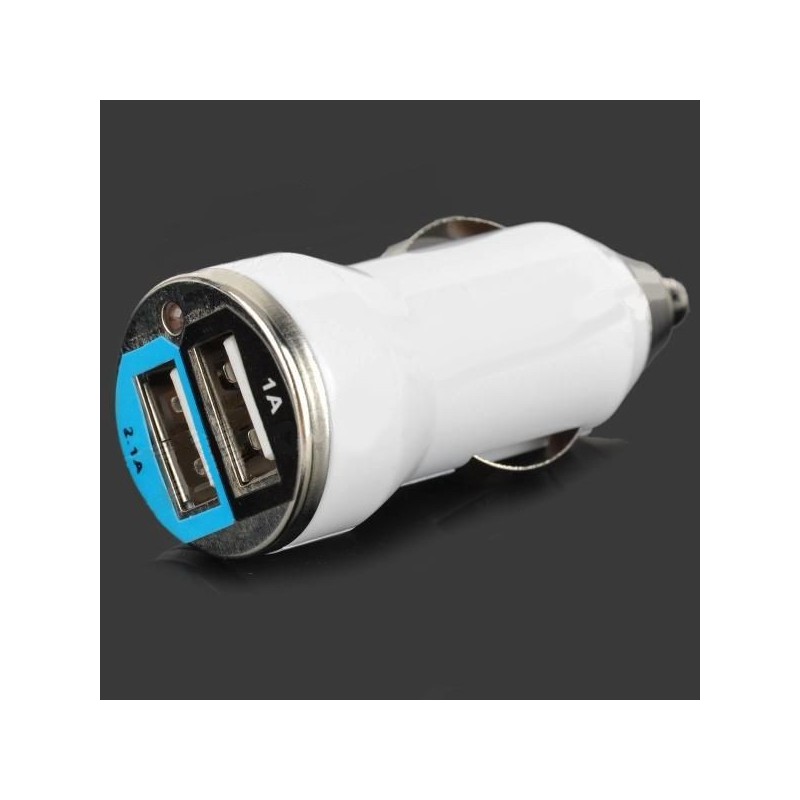 Dual USB autonabíjačka 12 ~ 24V 1A/2,1A Dual USB autonabíjačka 12 ~ 24V 1A/2,1A