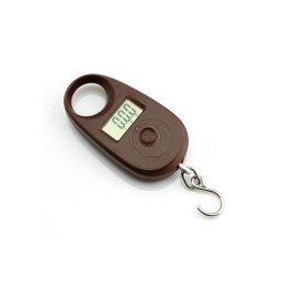 Závesná váha do 25kg presnosť 5g hnedá