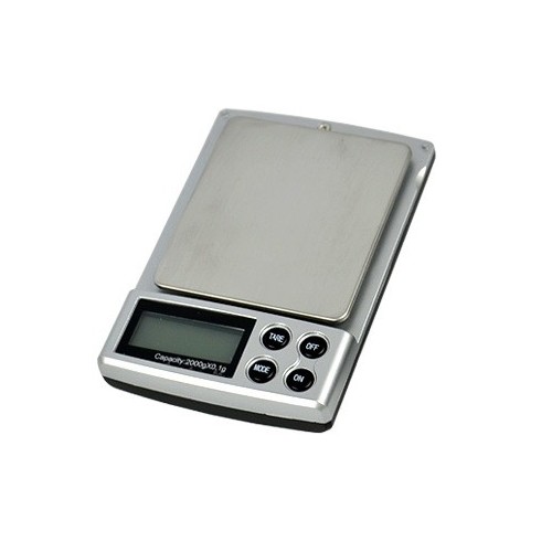 Digitálna vrecková váha do 2kg s presnosťou 0,1g