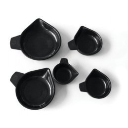 Sada 5 plastových misiek na váženie