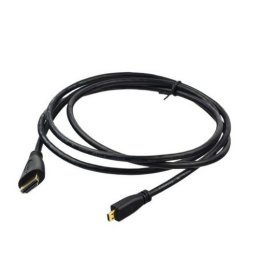 Mini HDMI na HDMI pripojovací kábel - čierny (105 cm)