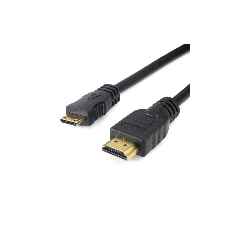 Micro HDMI na HDMI pripojovací kábel - čierny (150 cm) Micro HDMI na HDMI pripojovací kábel - čierny (150 cm)
