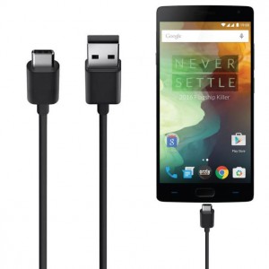 1m Datový kábel USB 2.0 USB-C čierny
