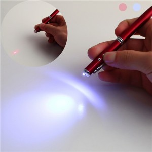 4v1 Laser LED Pero Stylus čierne