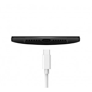 Kábel USB 3.1 Typ C-USB2.0 A 20cm biely