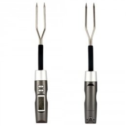 Grilovacia vidlička s teplomerom BBQ