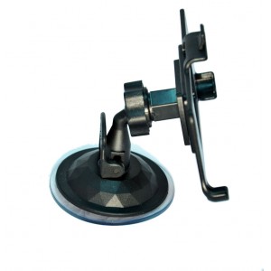 iPhone 5C Otočný držiak do auta s prísavkou čierny