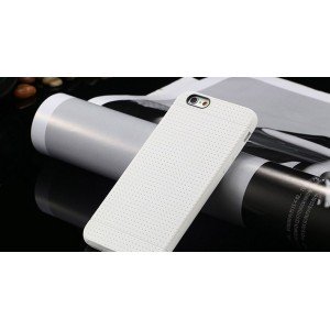 Biely silikónový zadný kryt pre iPhone 6 Plus
