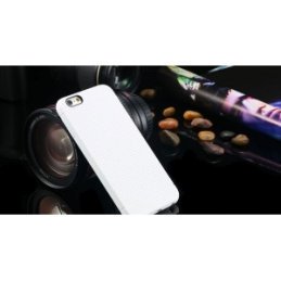Biely silikónový zadný kryt pre iPhone 6 Plus
