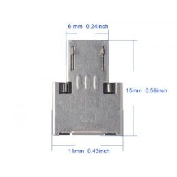 OTG Vsuvka microUSB/USB