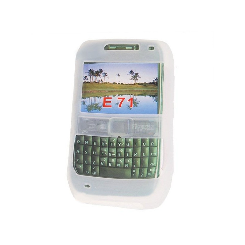 Silikónové puzdro pre telefóny Nokia E71 Silikónové puzdro pre telefóny Nokia E71