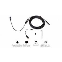 1m Android endoskop s LED