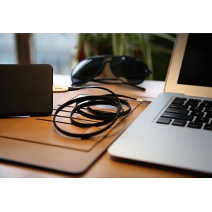 1m SUPTEC USB-C Fast Charge kábel čierny