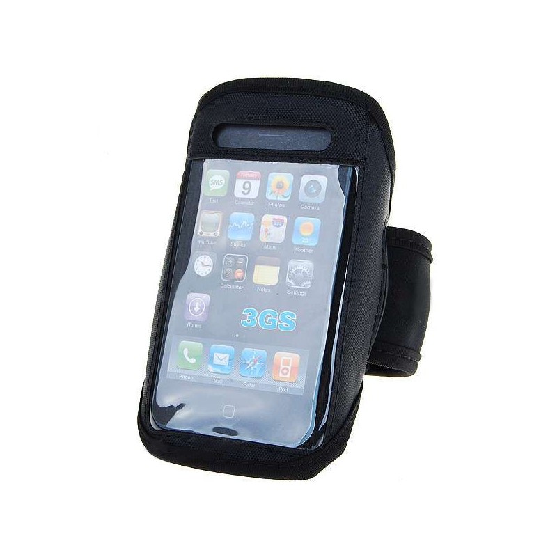 Športové púzdro na ruku pre iPhone 2G/3G/3GS čierne Športové púzdro na ruku pre iPhone 2G/3G/3GS čierne