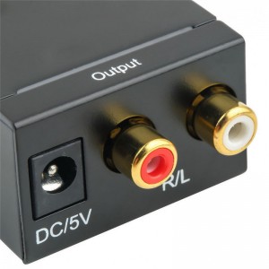 DAC prevodník Toslink SPDIF/Coax/Analog