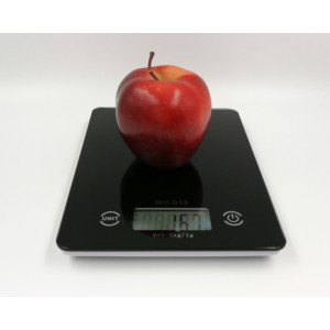 WH-B13 čierna digitálna kuchynská váha do 5kg