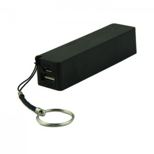 USB Power Banka na 1x 18650 batériu čierna