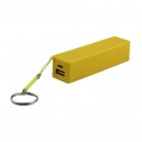 USB Power Banka na 1x 18650 batériu žltá