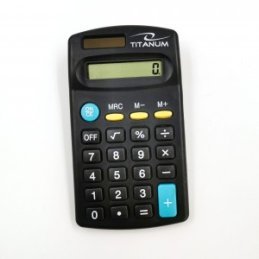 TCL101 Vrecková kalkulačka Titanum