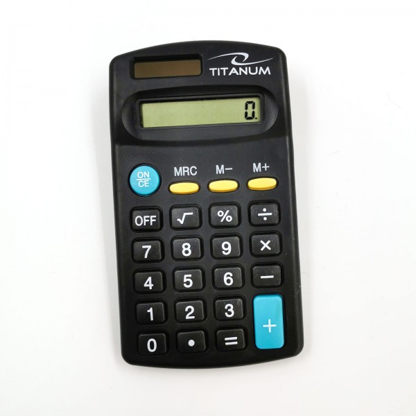 TCL101 Vrecková kalkulačka Titanum