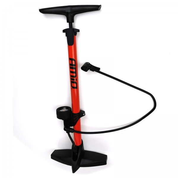 AMiO Ručná pumpa / hustilka s manometrom max 11 bar