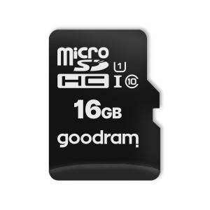 Karta micro-SD HC 16GB class 10 + adaptér SD