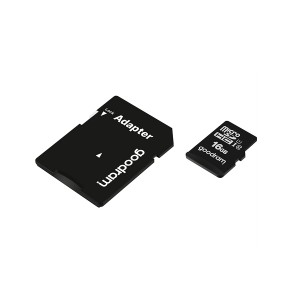 Karta micro-SD HC 16GB class 10 + adaptér SD